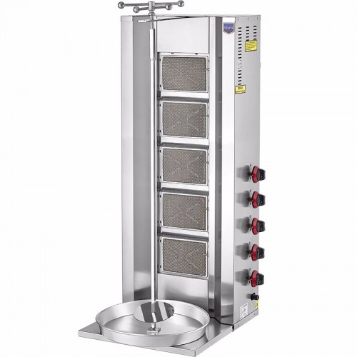 Аппарат для шаурмы газовый D09 LPG Remta (5 горелок) D10Z